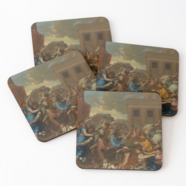 Item preview, The Abduction of the Sabine Women | Nicolas Poussin | 1633 designed and sold by Escafandra-.