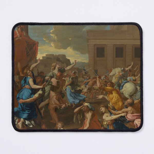 Item preview, The Abduction of the Sabine Women | Nicolas Poussin | 1633 designed and sold by Escafandra-.