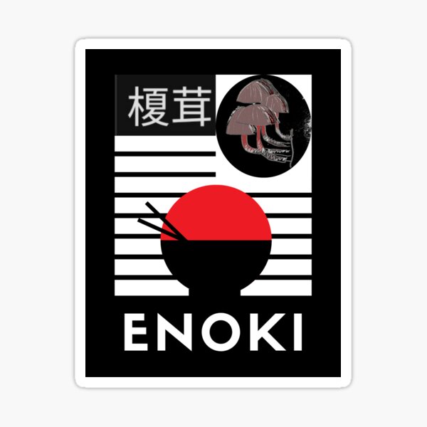 Enoki Sticker
