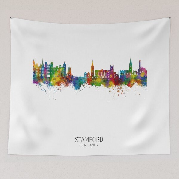 Item preview, Stamford England Skyline designed and sold by ArtPrints.