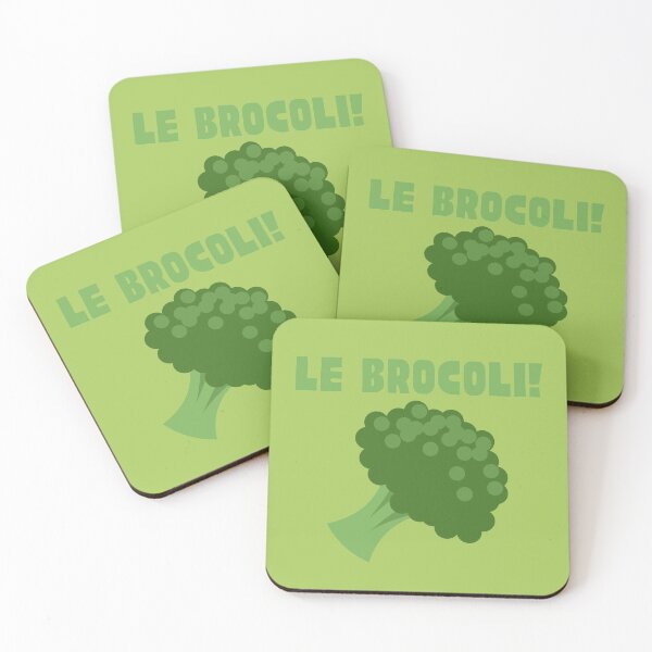 Item preview, Le Tasty Broccoli - La Vida Vegan designed and sold by kwbord.