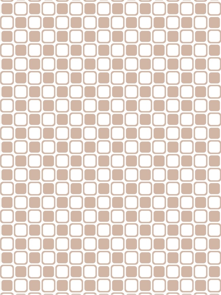 Aperçu 5 sur 5. Robe trapèze avec l'œuvre Beige and White Square Checkerboard Pattern Pairs Dutch Boy 2022 Popular Color Sand Dunes 410-2DB - Colour Trends - Hue - Shade créée et vendue par ColorOfTheYears.