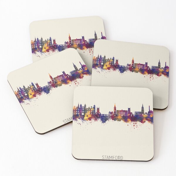 Item preview, Stamford England Skyline designed and sold by ArtPrints.