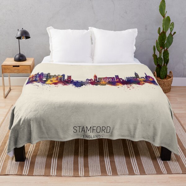 Item preview, Stamford England Skyline designed and sold by ArtPrints.