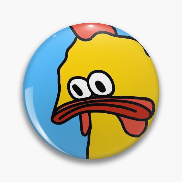 Item preview, Funny chicken that's dumb designed and sold by OneginaEvgenia.