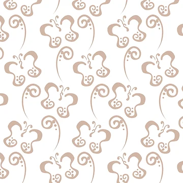 Imagen de la obra Beige and White Butterfly and Scroll Pattern Pairs Dutch Boy 2022 Popular Color Sand Dunes 410-2DB - Colour Trends - Hue - Shade de ColorOfTheYears