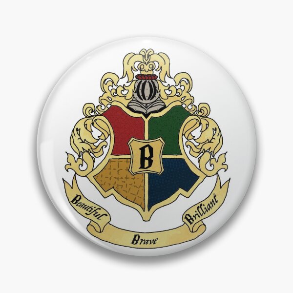 Item preview, Be Beautiful, Brave, and Brilliant Emblem designed and sold by Monniebiloney.