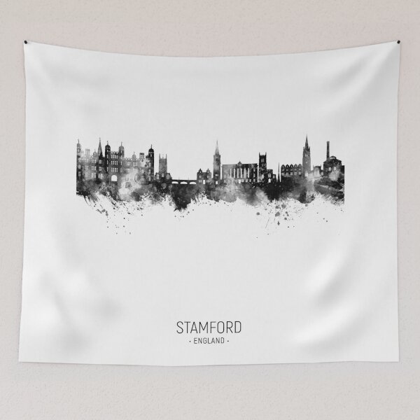 Item preview, Stamford England Skyline designed and sold by ArtPrints.