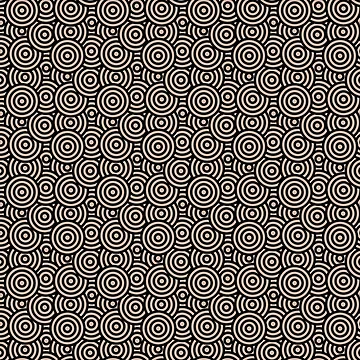Imagen de la obra Beige and Black Funky Retro Rings Pattern 3 Pairs Dutch Boy 2022 Popular Color Sand Dunes 410-2DB - Colour Trends - Hue - Shade de ColorOfTheYears