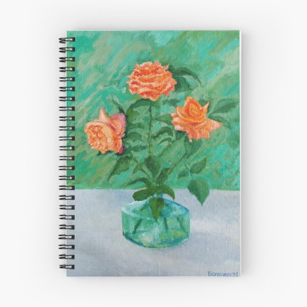 Item preview, Three Orange Roses designed and sold by SemyonovArt.