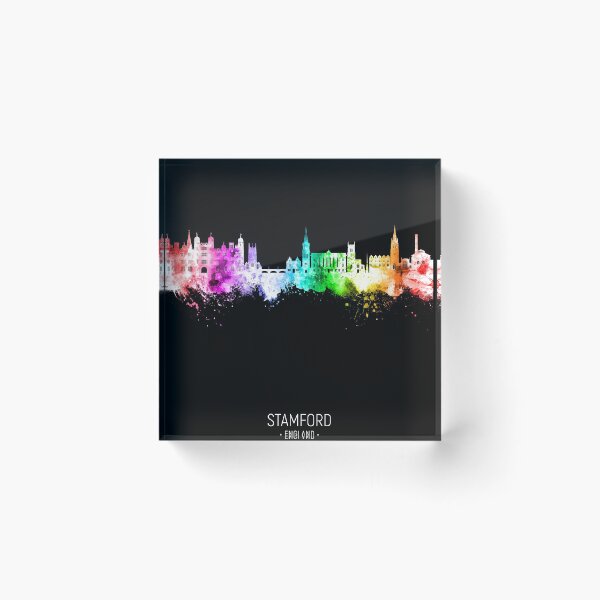 Item preview, Stamford England Skyline designed and sold by ArtPrints.