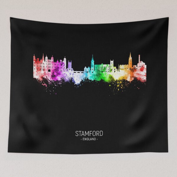 Item preview, Stamford England Skyline designed and sold by ArtPrints.