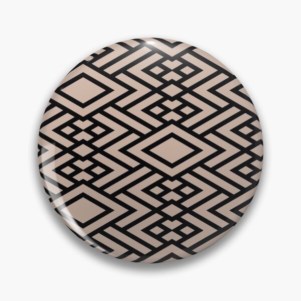 Item preview, Beige and Black Art Deco Diamond Pattern Pairs Dutch Boy 2022 Popular Color Sand Dunes 410-2DB - Colour Trends - Hue - Shade designed and sold by ColorOfTheYears.