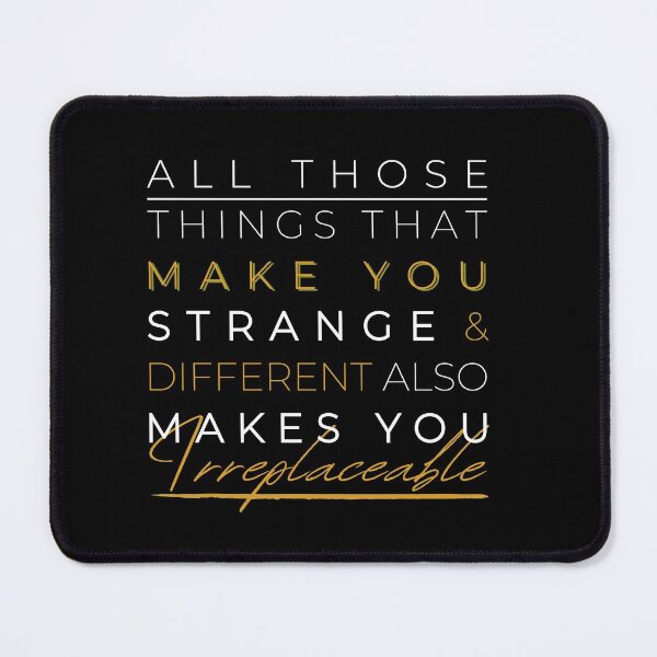 Item preview, Irreplaceable | Self Love | Love | Positive | Gifts for Friends | Signed | Trending | Smile | 2020 designed and sold by itsokaybyme.