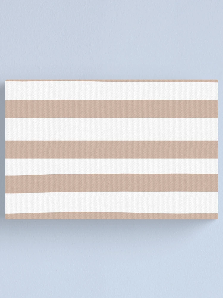 Imagen 1 de 3, Lienzo con la obra Beige and White Horizontal Stripe Pattern Pairs Dutch Boy 2022 Popular Color Sand Dunes 410-2DB - Colour Trends - Hue - Shade, diseñada y vendida por ColorOfTheYears.