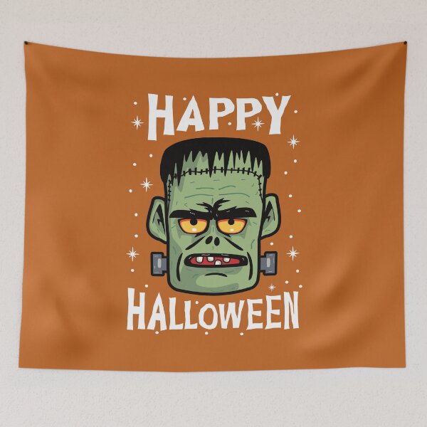 Item preview, Frankenstein Happy Halloween designed and sold by keeleypost.