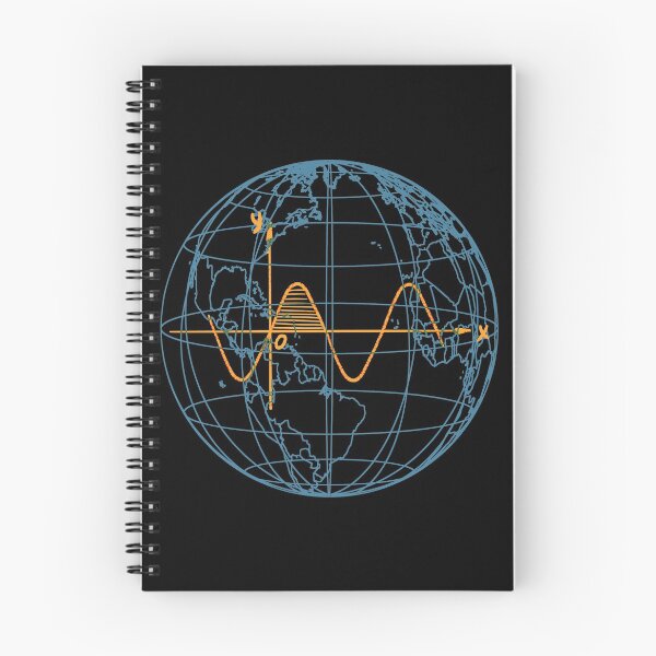 Item preview, Sine wave in the World map designed and sold by EngineersArt.