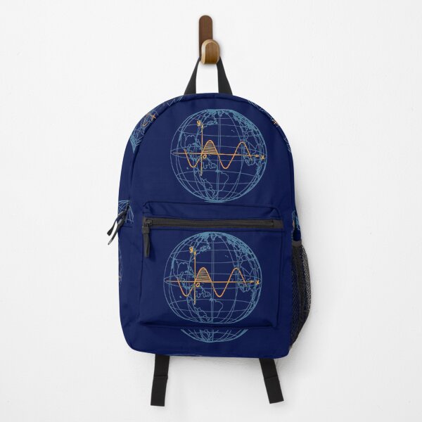 Item preview, Sine wave in the World map designed and sold by EngineersArt.