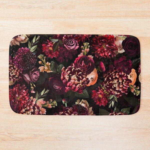Item preview, Fall Midnight Botanical Night Garden Nightgarden designed and sold by UtArt.