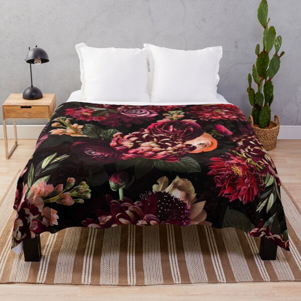 Item preview, Fall Midnight Botanical Night Garden Nightgarden designed and sold by UtArt.