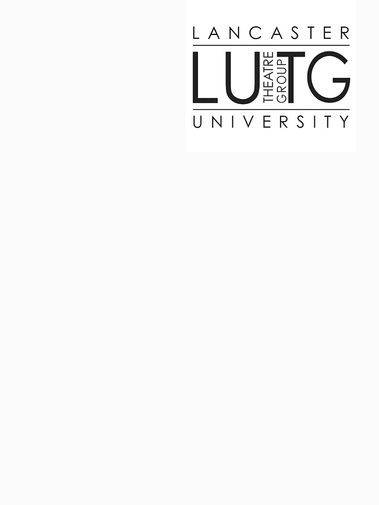 Thumbnail 7 of 7, Classic T-Shirt, LUTG black on white designed and sold by theatregroup.
