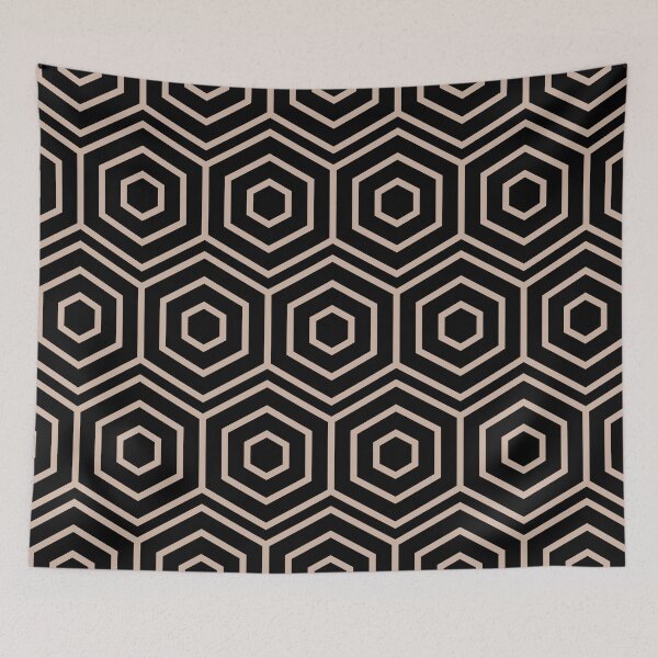 Item preview, Beige and Black Minimal Geometric Shape Pattern Pairs Dutch Boy 2022 Popular Color Sand Dunes 410-2DB - Colour Trends - Hue - Shade designed and sold by ColorOfTheYears.