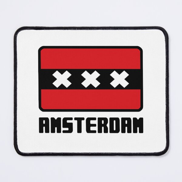 Item preview, Amsterdam Flag designed and sold by ForzaDesigns.