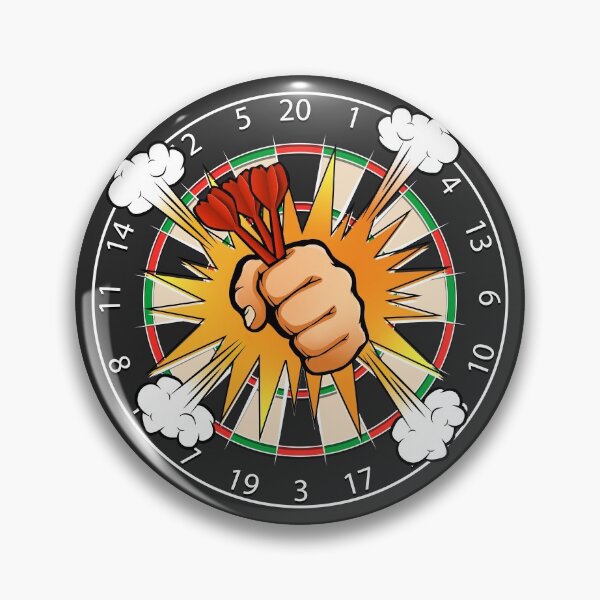 Artikelvorschau, Dartboard Comic entworfen und verkauft von Gezwompl.