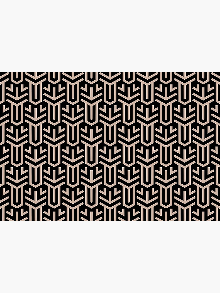 Imagen 2 de 2, Lámina rígida con la obra Beige and Black Minimal Shape Tile Pattern Pairs Dutch Boy 2022 Popular Color Sand Dunes 410-2DB - Colour Trends - Hue - Shade, diseñada y vendida por ColorOfTheYears.