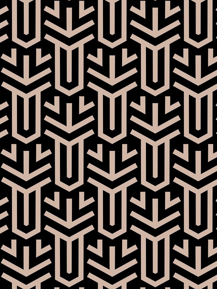 Imagen 4 de 4, Funda de iPhone con la obra Beige and Black Minimal Shape Tile Pattern Pairs Dutch Boy 2022 Popular Color Sand Dunes 410-2DB - Colour Trends - Hue - Shade, diseñada y vendida por ColorOfTheYears.
