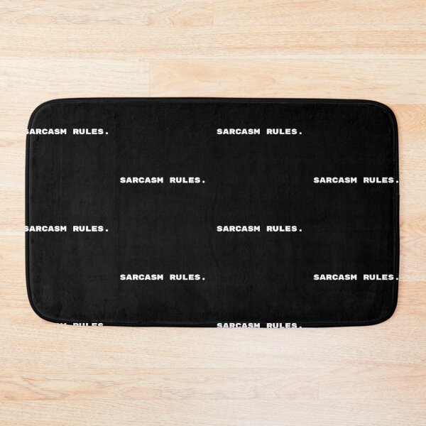 Item preview, Sarcasm Rules. Sarcastic Quote design. designed and sold by Witfulwisdom.