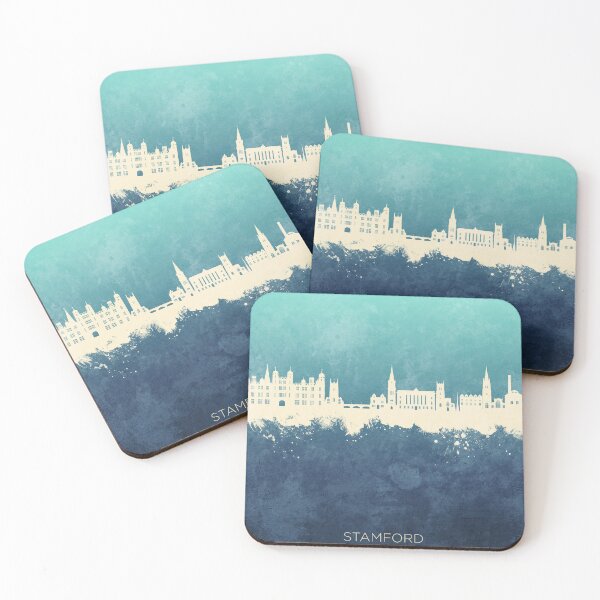 Item preview, Stamford England Skyline designed and sold by ArtPrints.