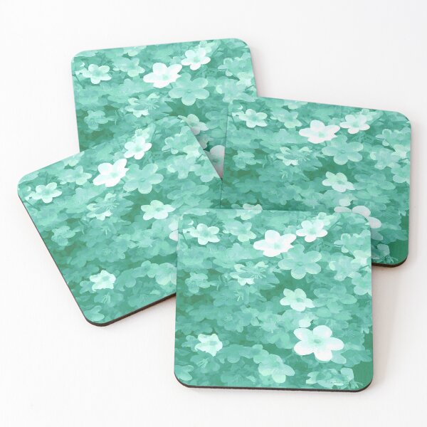 Item preview, TURQUOISE FLOWERS designed and sold by Herb Dickinson.