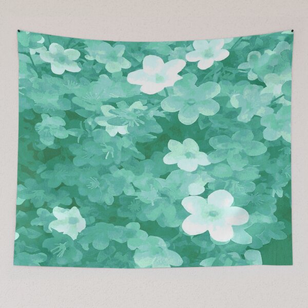 Item preview, TURQUOISE FLOWERS designed and sold by Herb Dickinson.