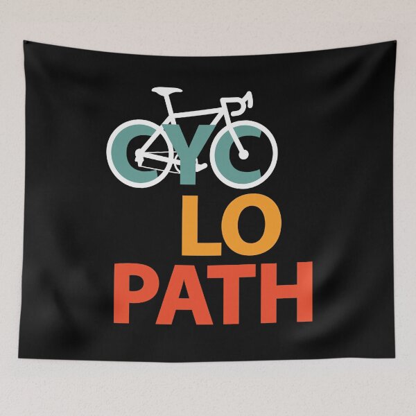 Item preview, Cyclopath - Funny Cycling Pun designed and sold by TravelScientist.
