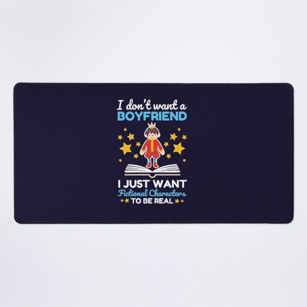 Item preview, I Just Want Fictional Characters to Be Real Funny Book Lover designed and sold by jaygo.