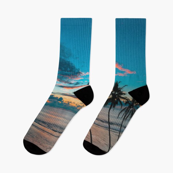 Item preview, Sunset Tropical Beach Design designed and sold by Funny-Tees4U.