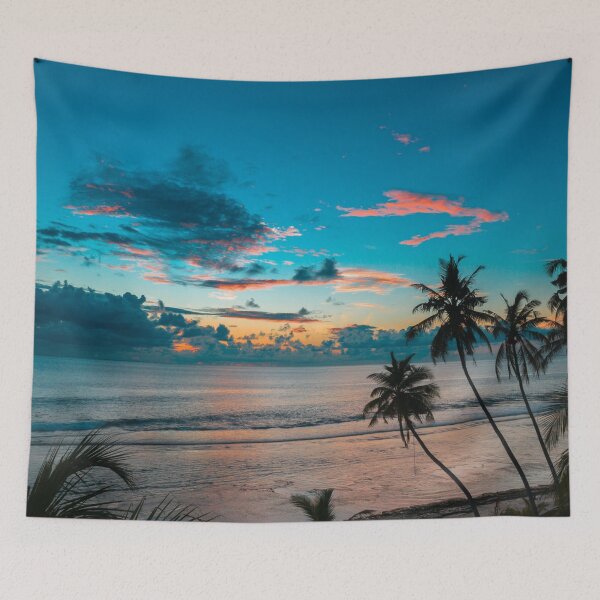 Item preview, Sunset Tropical Beach Design designed and sold by Funny-Tees4U.