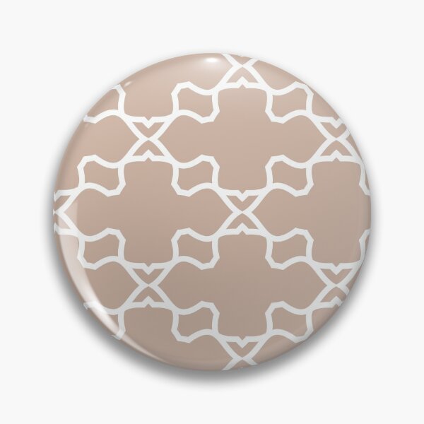 Item preview, Beige and White Ornamental Shape Pattern 3 Pairs Dutch Boy 2022 Popular Color Sand Dunes 410-2DB - Colour Trends - Hue - Shade designed and sold by ColorOfTheYears.