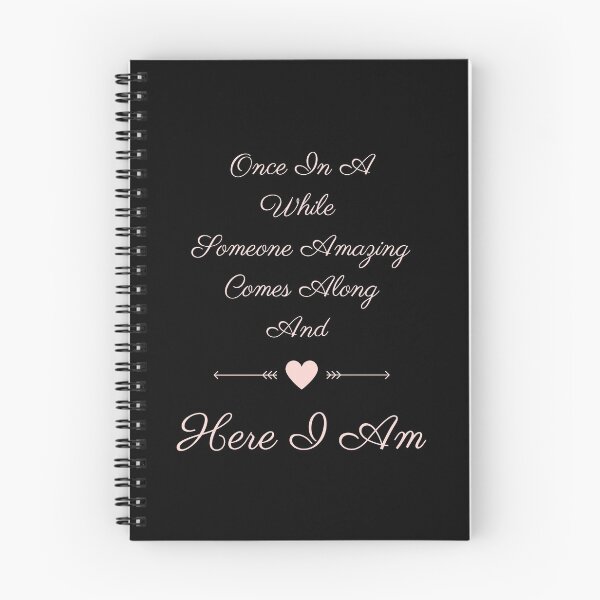 Item preview, Once In A While Someone Amazing Comes Along And Here I Am - Sarcastic Quotes - Heart And Arrows designed and sold by Harmonystore.