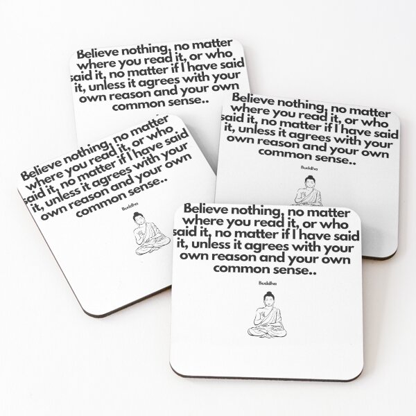 Item preview, Believe nothing, no matter where you read it... Buddha Wisdom designed and sold by FindYouByZ.