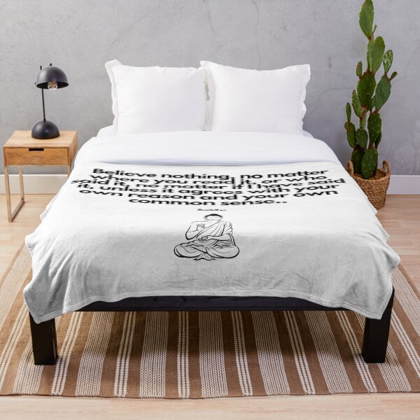 Item preview, Believe nothing, no matter where you read it... Buddha Wisdom designed and sold by FindYouByZ.