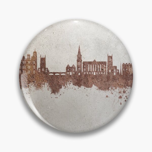 Aperçu de l'œuvre Stamford England Skyline créée et vendue par ArtPrints.