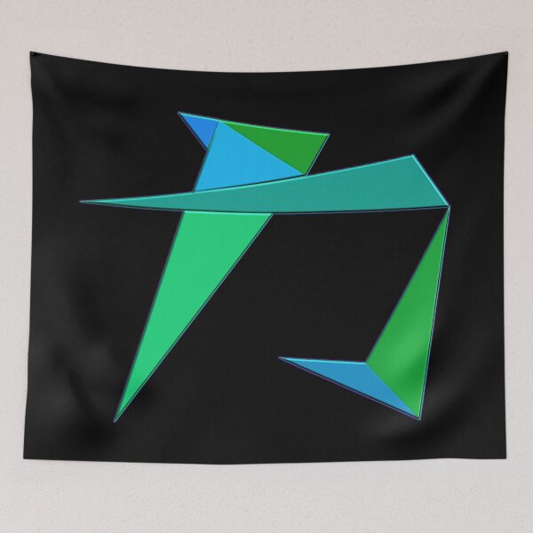 Item preview,  CHINESE SYMBOL OF STRENGTH - CALLIGRAPHY TANGRAMME EXPRESSION IN COLOR designed and sold by Ralek.