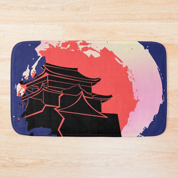 Item preview, Japanese Castle Graphic Art designed and sold by TaeKim17.