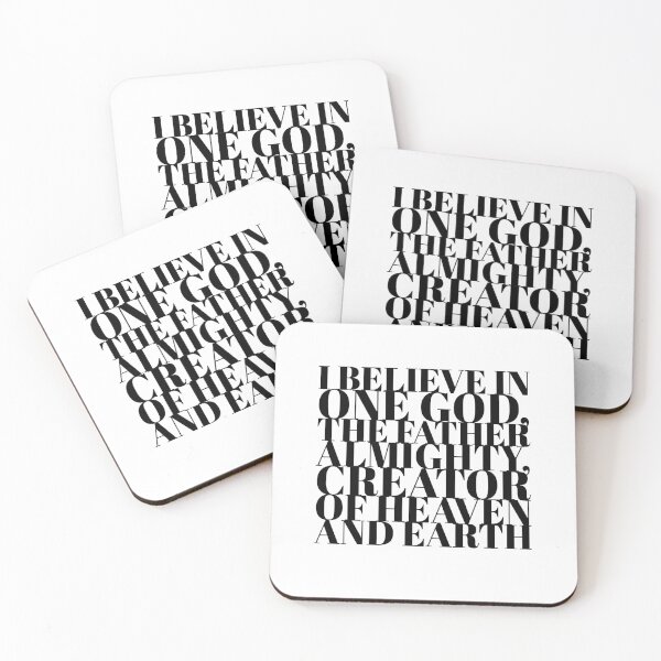 Item preview, Creed: I Believe In One God, Christian Catholic Credo designed and sold by MaryKunzGoldman.