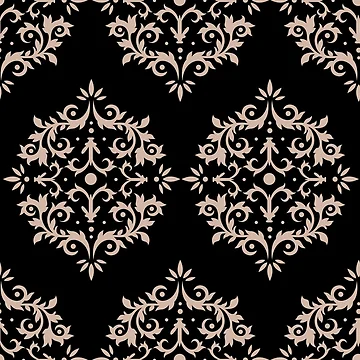 Imagen de la obra Beige and Black Simple Damask Scroll Pattern Pairs Dutch Boy 2022 Popular Color Sand Dunes 410-2DB - Colour Trends - Hue - Shade de ColorOfTheYears