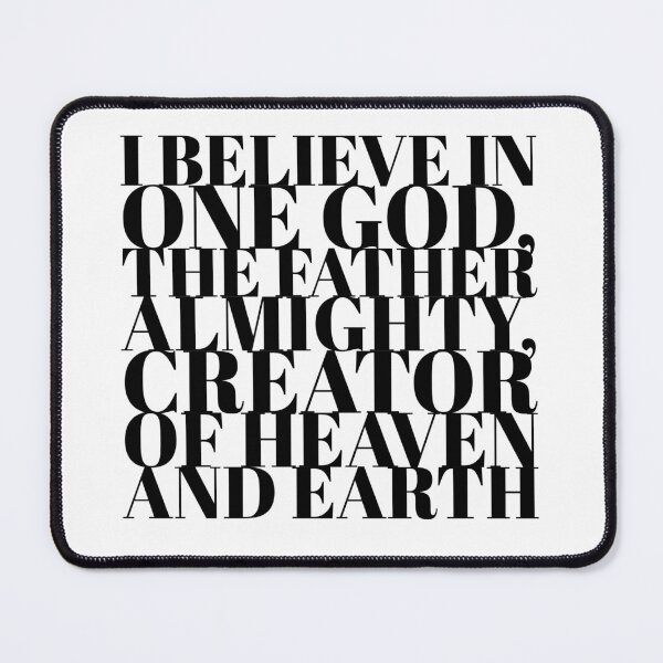 Item preview, Creed: I Believe In One God, Christian Catholic Credo designed and sold by MaryKunzGoldman.