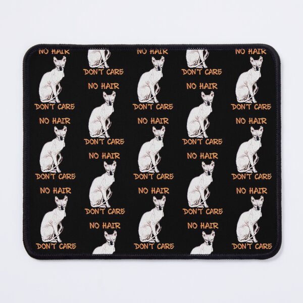 Item preview, No Hair Dont Care - Hairless Sphynx Cat  designed and sold by molamode.