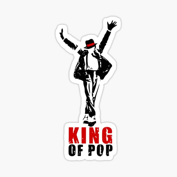 King Of Pop Sticker